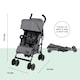 image 3 of Discovery Pushchair – 6 Months to 22kg (Approx. 4 Years*), Lightweight & Compact, UPF 50+ Hood, Rain Cover & Large Basket (Graphite Grey)