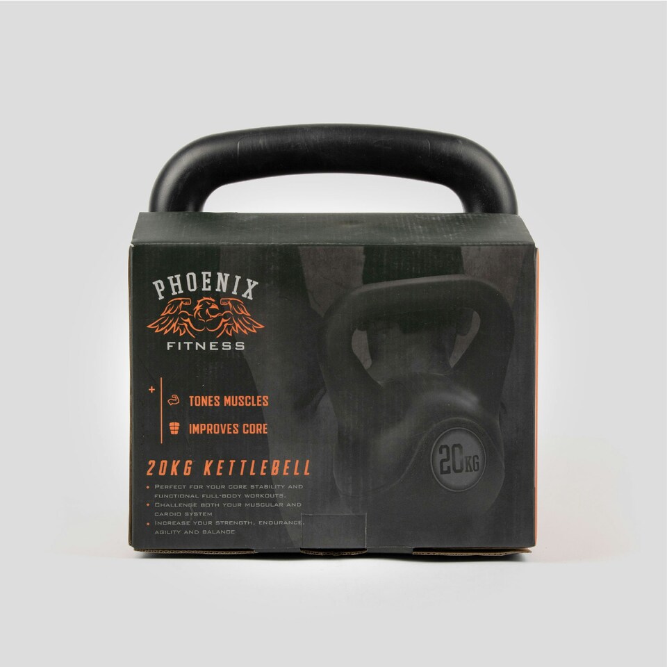 image 1 of Phoenix Fitness Vinyl Kettlebell 20KG