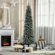 image 8 of HOMCOM 6FT Artificial Snow Dipped Christmas Tree Home Indoor Decoration Green