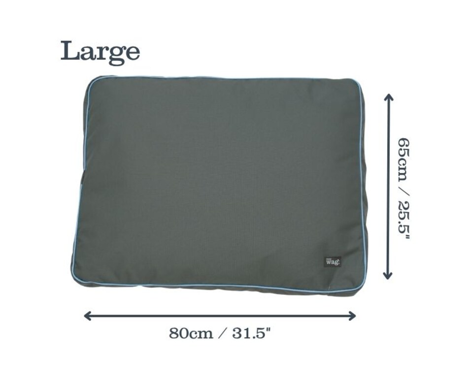 image 1 of Henry Wag Brecon Adventure Bed, Waterproof Pillow Bed, Size X-Large | Grey | Grey | XL | 1