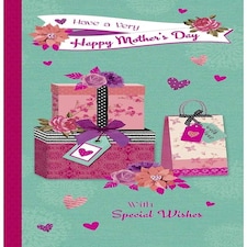 Wishing Well Card Have a Very Happy Mother's Day