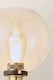 image 5 of ValueLights Sheridan Pair Industrial Black & Gold Table Lamps Clear Glass Globe Shades | Black