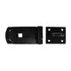 image 2 of Timco - Secure Bolt On Hasp & Staple - Heavy Duty - Black (Size 8" - 1 Each)