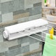 image 2 of KCT 5 Line Retractable Clothes Airer - 18m Drying Area White