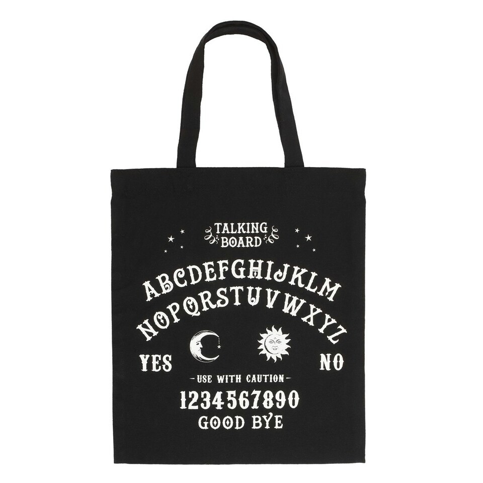 image 1 of Talking Board Polycotton Tote Shopping  Bag