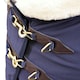 image 3 of Shires Deluxe Standard-Neck Horse Stable Rug - Navy - 5´