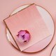 image 2 of Rose Gold & Pink Ombre Luncheon Paper Napkins 3 Ply 33cm - Pack of 16