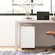 image 8 of Vinsetto File Cabinet with Lock Hanging Bar for Letter A4 Legal Size White