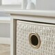 image 7 of Chest Of Drawers Wooden Hallway Storage Home Organiser Fully Assembled White | 4 Drawers