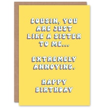 Just Like Extremely Annoying Woman Her Funny Birthday Card