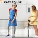 image 4 of PawHut 2 Piece Dog Pen Expansion Pack for 80cm High Pet Playpen for S M Dogs