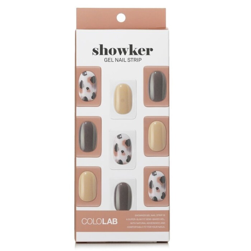 image 1 of Showker Gel Nail Strip # Cna202 Like A Tiger - 1pcs