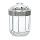 image 2 of Maison by Premier Large Silver Acrylic Canister