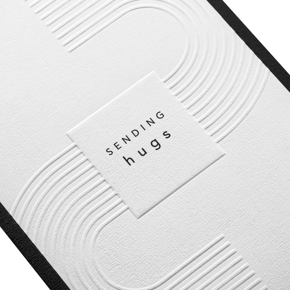 image 1 of Memento Luxe Premium Thinking of You Card with Mini Card, Keepsake