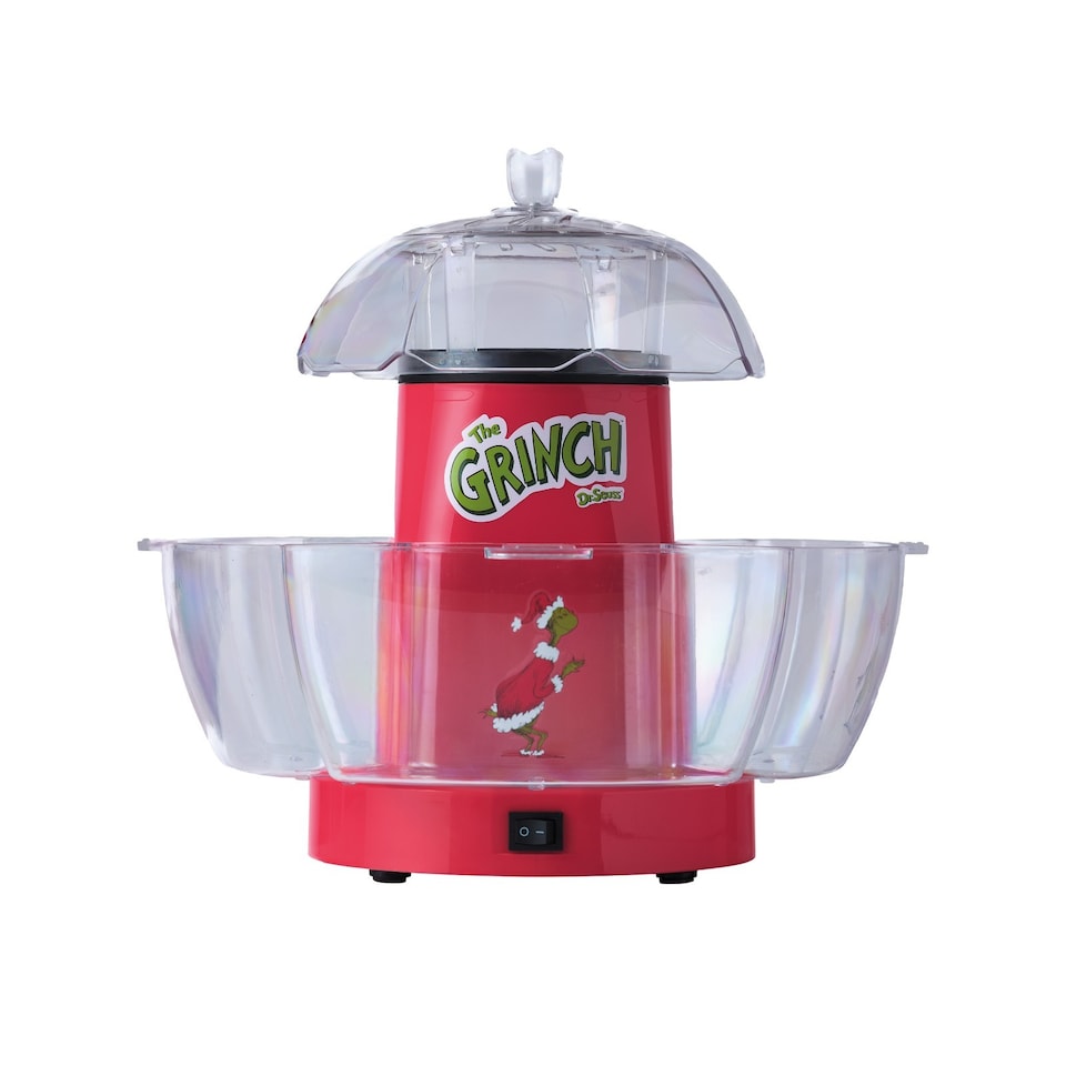image 1 of The Grinch 4-Bowl Popcorn Maker – Red