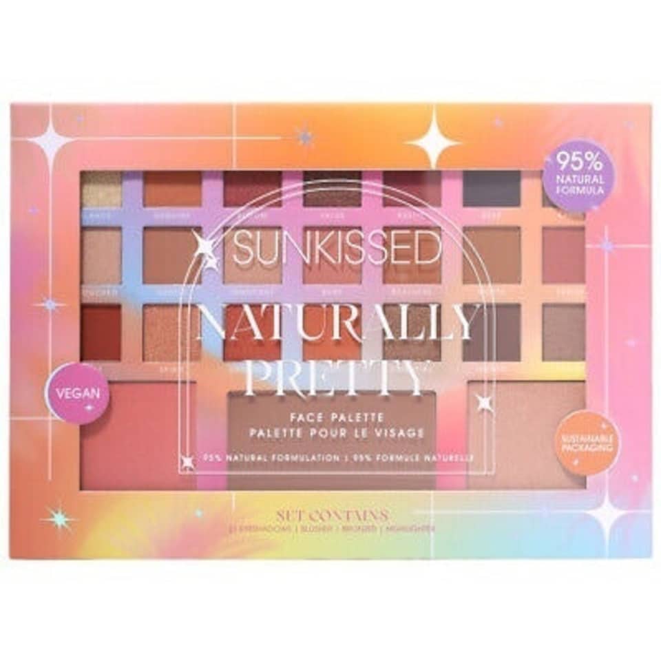 image 1 of Sunkissed Naturally Pretty Face Palette N/A