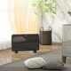 image 2 of HOMCOM Electric Convector Heater, Quiet Space Heater w/ LED Display, Black