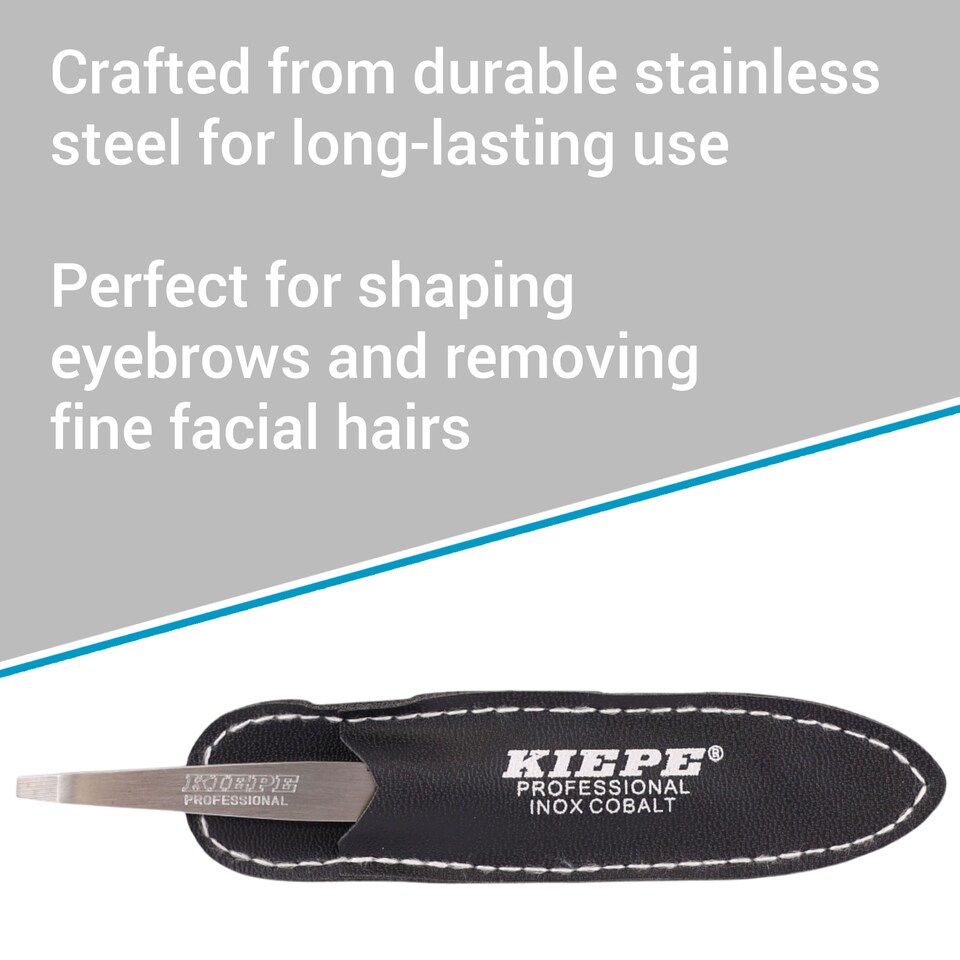image 1 of Kiepe  - 5105.7 Tweezer Super Stainless Steel Crab Tips 4 Inch (10cm)