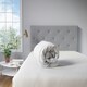 image 1 of Luxury 13.5 Tog Goose Feather And Down Duvet 100% Cotton Cover Single White