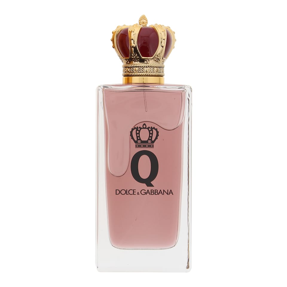 image 1 of Dolce & Gabbana Q Eau de Parfum Intense 100ml Spray for Her | Gold | Multi | 50ml