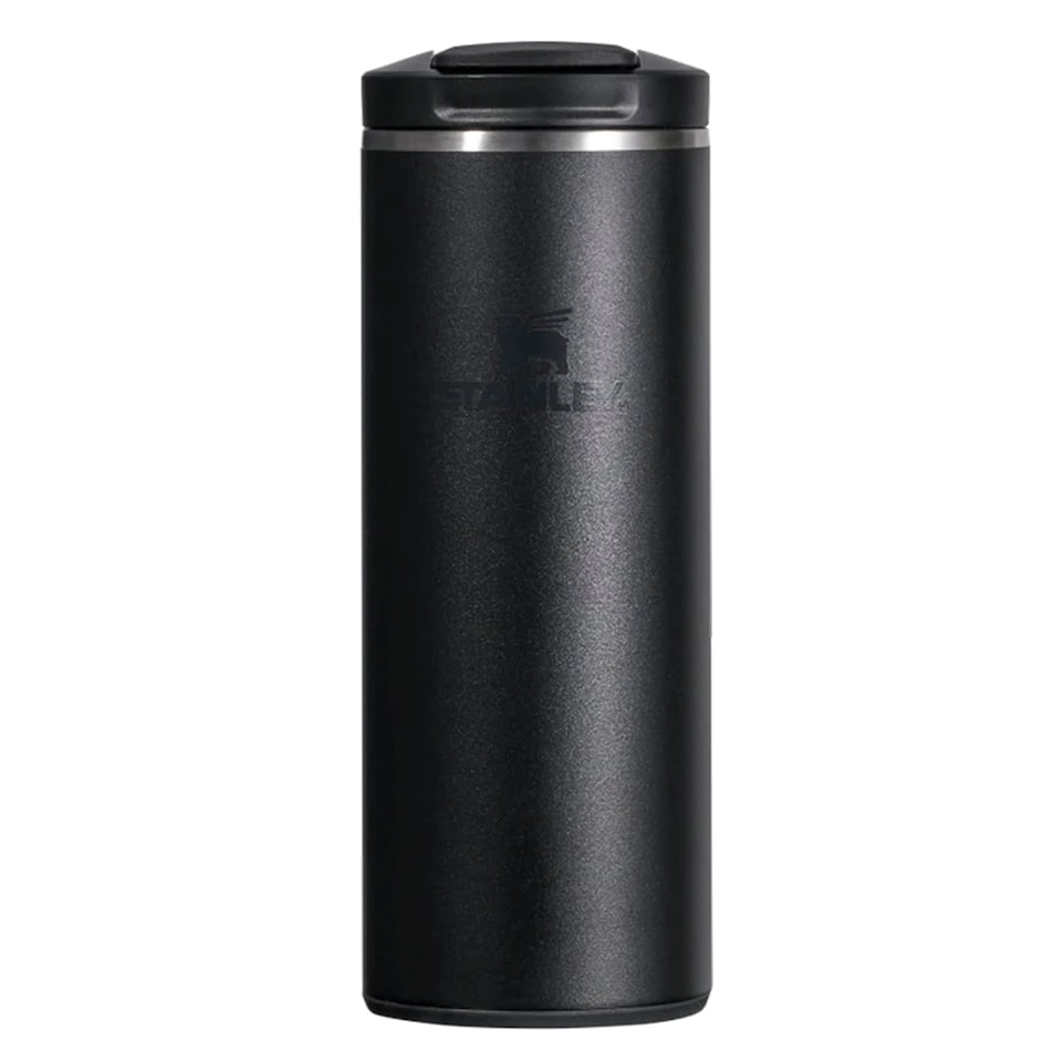 image 1 of 0.35L Insulated Stainless Steel Travel Mug Leakproof Flip Top Lid