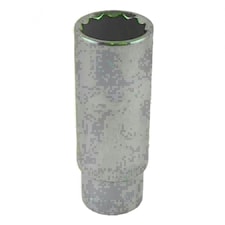 17mm 3/8" Drive Double Deep Metric Socket Double Hex / 12 Sided