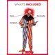 image 5 of Creepy Clown Fancy Dress Costume Adult Mens Large