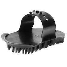 Roma Sarvis Plastic Horse Curry Comb - Black - One Size