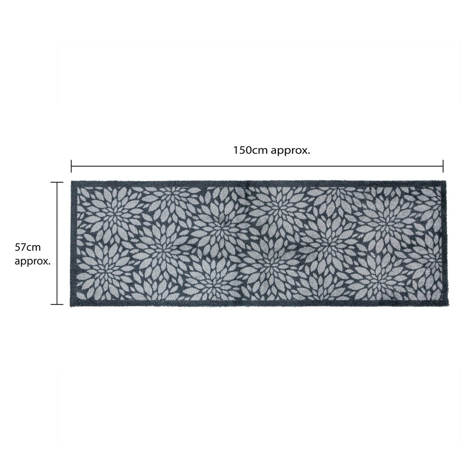 image 1 of JVL Mega Doormat and Runner - Flowers