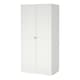 image 3 of Brande Wardrobe with 2 Frame Doors in White