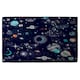 image 1 of Space Galaxy constellation (Kitchen Towel)