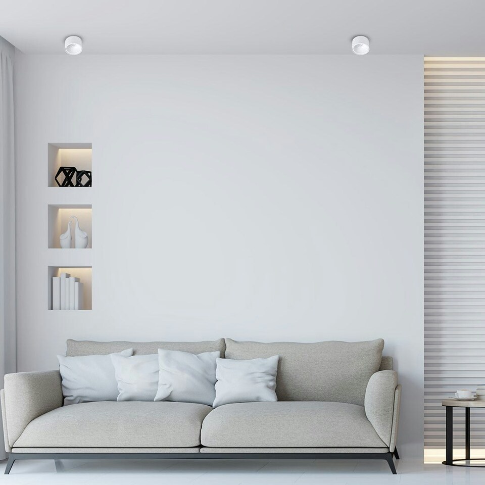 image 1 of Milagro Spot Light Bali Round White 1xGU10