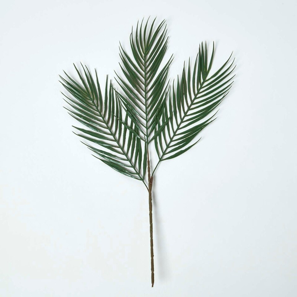 image 1 of Homescapes Tropical Palm Leaf Single Stem 68 cm