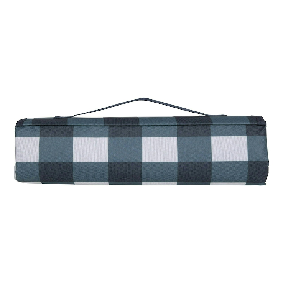 image 1 of Mountain Warehouse Picnic Mat Water Resistant Compact Carry Handle Blue | Corn Blue | One size