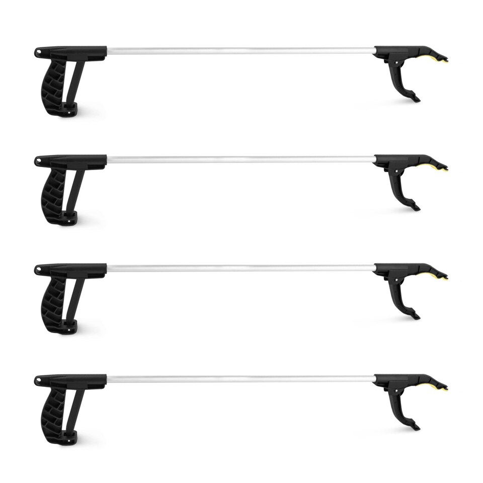 image 1 of Keplin Litter Picker 75cm Long Reach Grabber Tool with Magnetic Pick Up Tip, Pack of 8