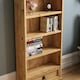 image 4 of Vida Designs Corona 1 Drawer DVD Rack Bookcase, Solid Pine Wood
