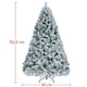 image 3 of Yaheetech Frosted Artificial Christmas Tree