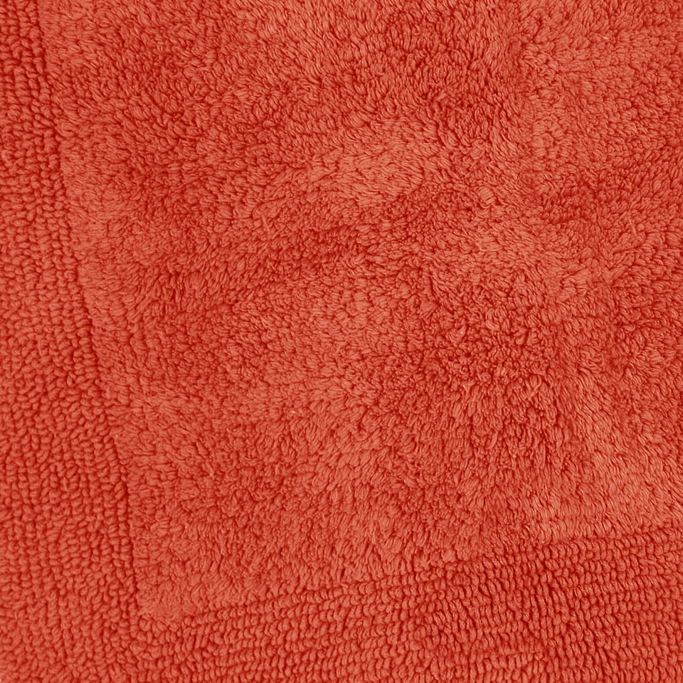 image 1 of Elegance Reversible Heavyweight Pedestal Toilet Mat - Terracotta
