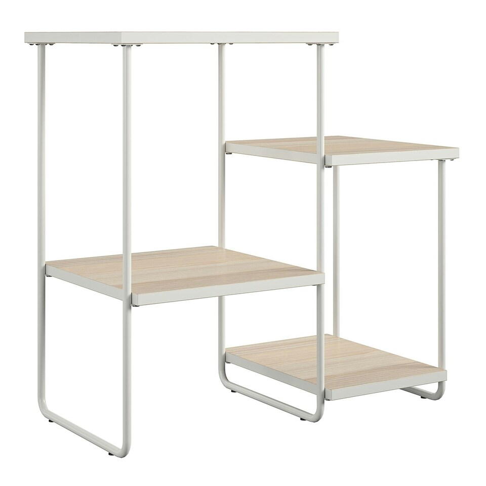 image 1 of Dante Plant Stand with Shelves Natural Cream | NATURAL
