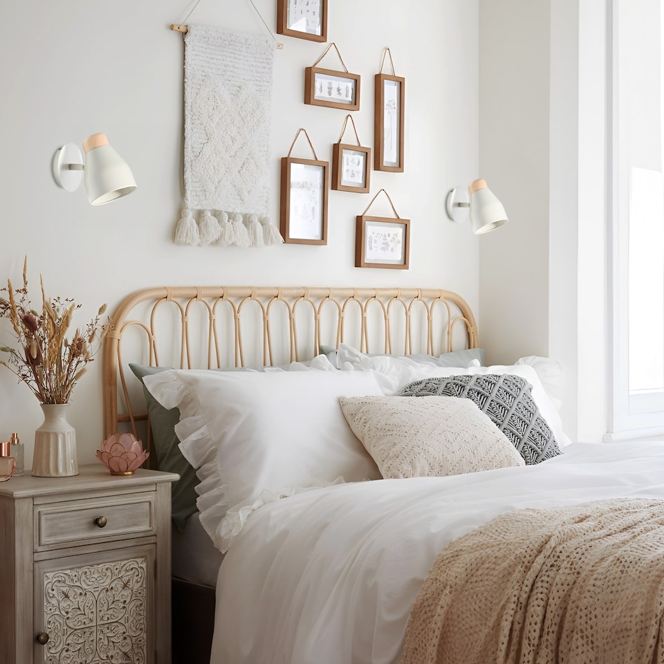 image 1 of Contemporary Scandinavian Designed Wall Light Fitting in Pastel Muted Dove Grey | Grey