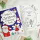 image 2 of Personalised 'It's Christmas' Fairy Colouring Book