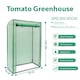 image 2 of Tomato Greenhouse Reinforced Frame & Cover Outdoor Garden Plant Grow Green House