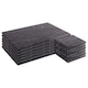 image 1 of Argon Tableware 12pc Marble Placemats & Square Coasters Set - Black | Black | Black