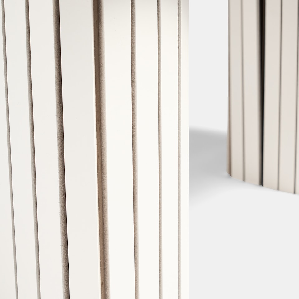 image 1 of OHS Madison Ribbed Long Coffee Table Living Room Office