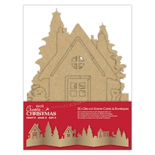 Create Christmas , Brown Kraft, Pack of 25