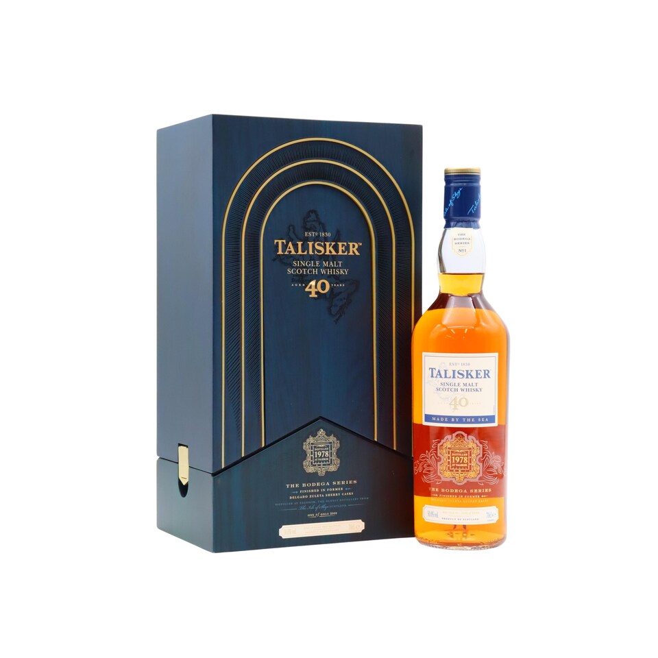 Talisker - The Bodega Series No. 1 Single Malt Scotch 1978 40 year old Whisky