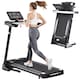 image 1 of HOMCOM 2HP Motorised Treadmill Folding Frame with Wheels Preset Programs