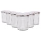 image 1 of Argon Tableware Glass Jam Jars with Lids - 310ml - Pack of 6