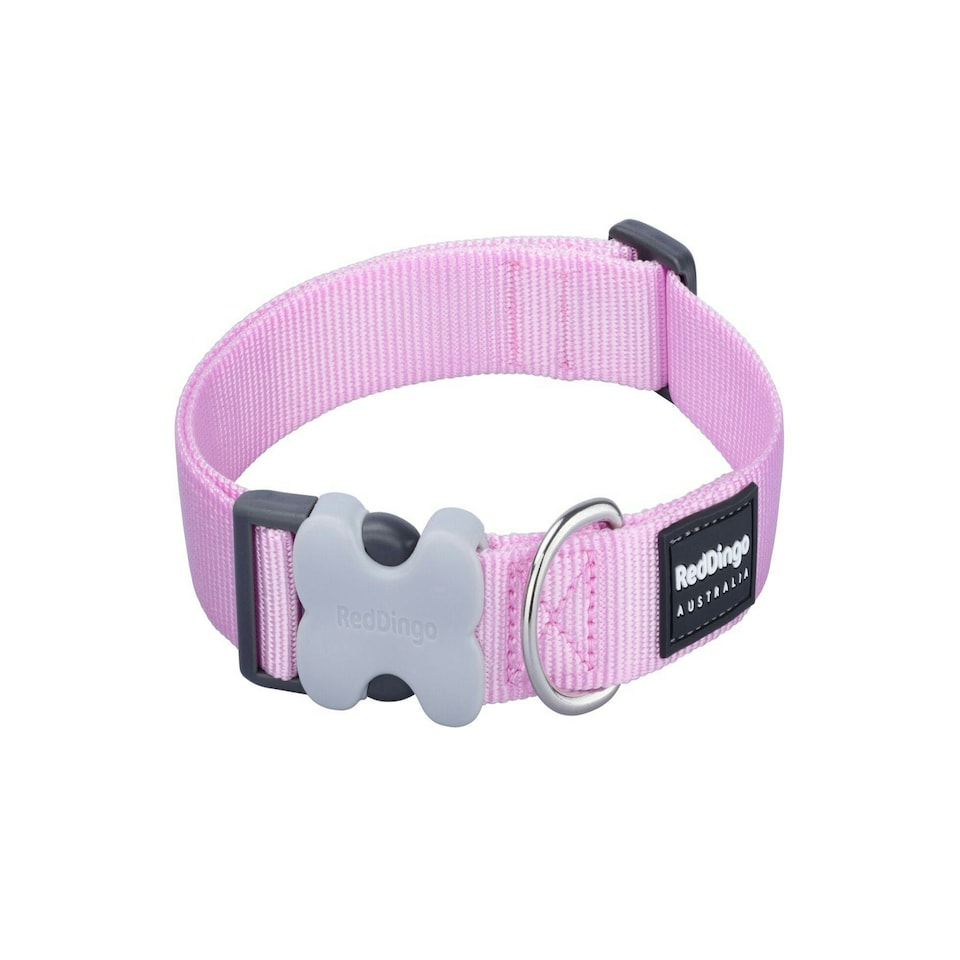 image 1 of Dog Collar Classic Pastel Pink Pink | M