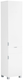 image 1 of Atlas High Cabinet 1+1Door 1Drawer - White | White | White